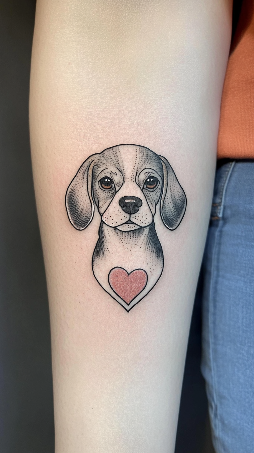 22 Beagle Dog Tattoo Ideas Design Inspiration Smart Dog Learning