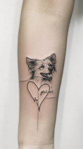 25 Dog Memorial Tattoo Ideas: A Beautiful Tribute to Your Beloved Pet