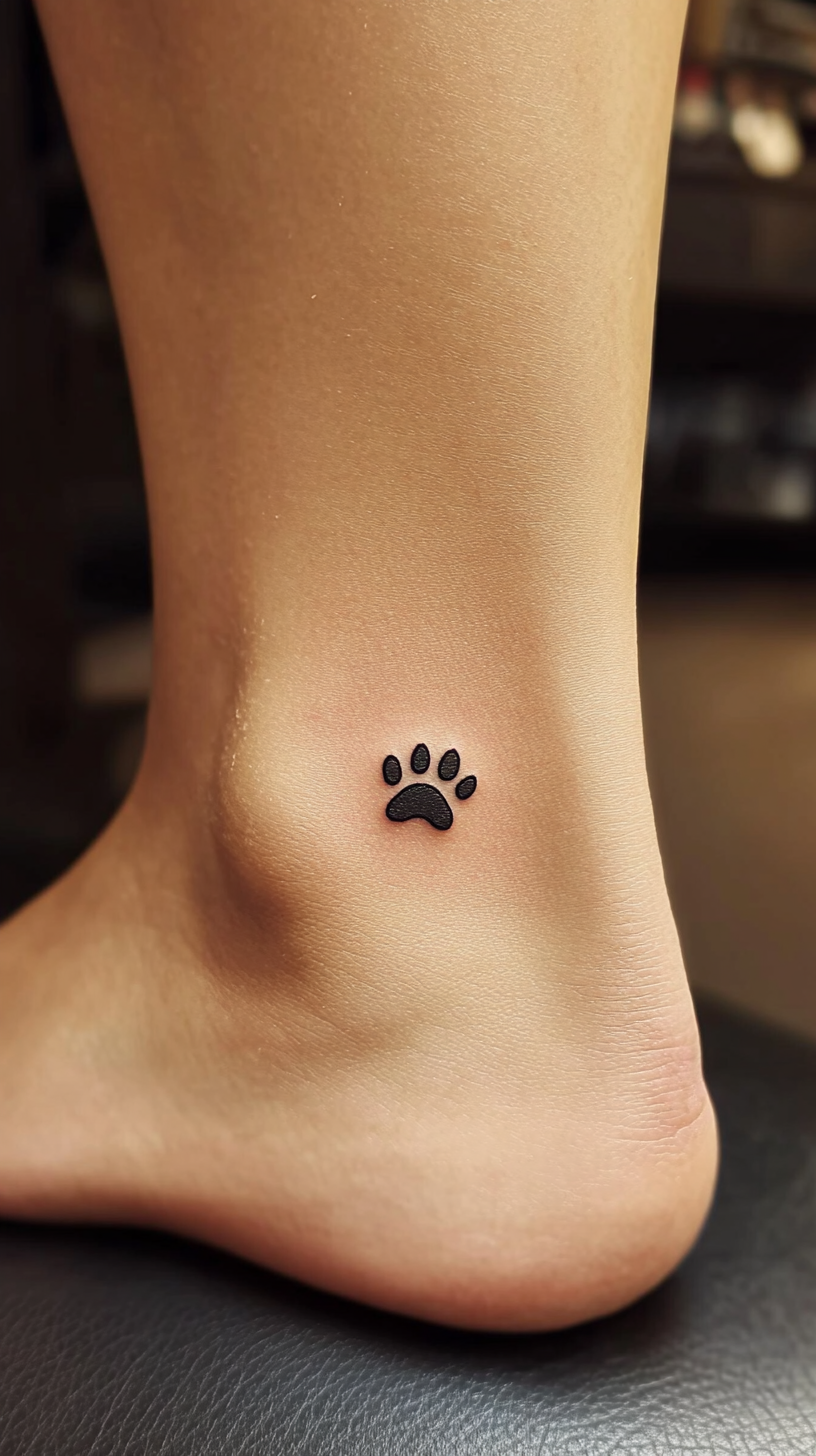 25 Minimalistic Dog Tattoo Ideas: Subtle Yet Meaningful Designs for Pet ...