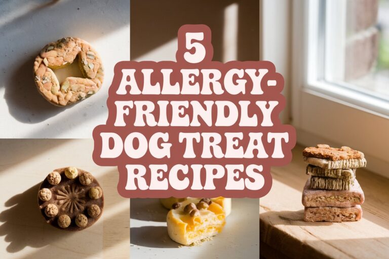 5 Allergy-Friendly Dog Treat Recipes to Spoil Your Pup