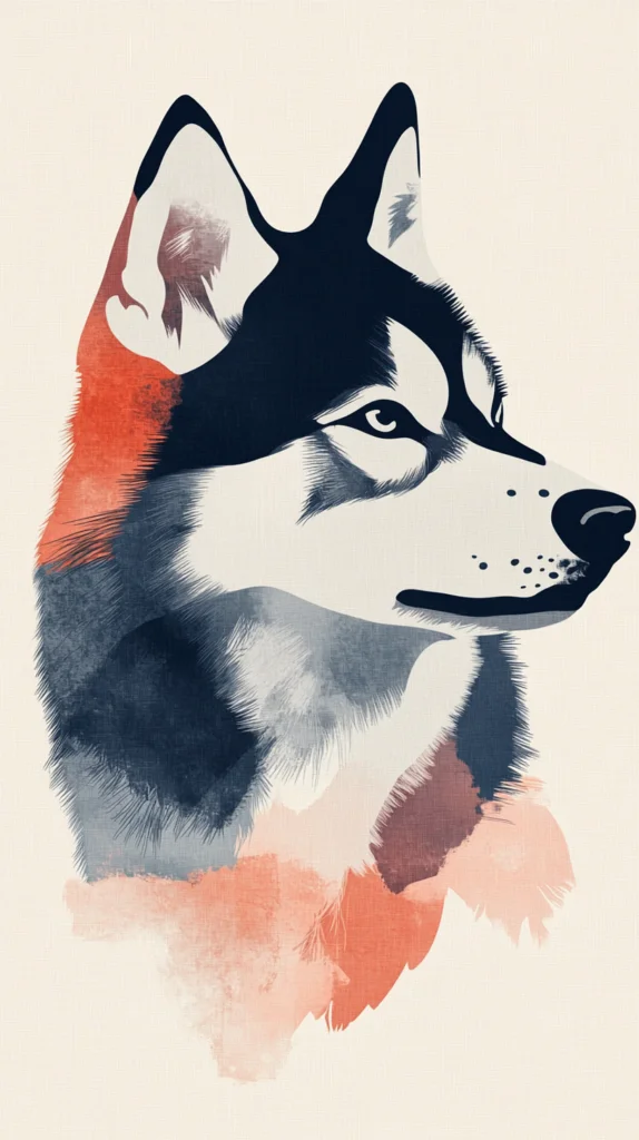 free-siberian-husky-iphone-wallpapers