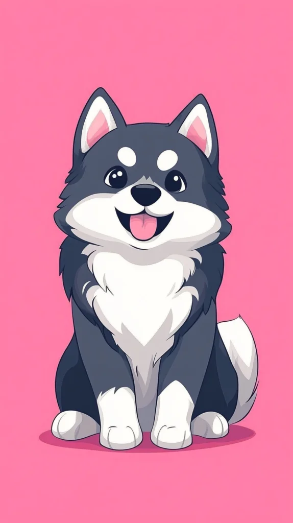 free-siberian-husky-iphone-wallpapers