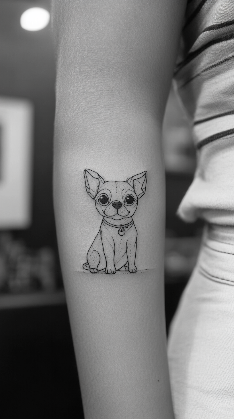 25+ Geometric Dog Tattoo Ideas for Your Next Ink Adventure 🐾