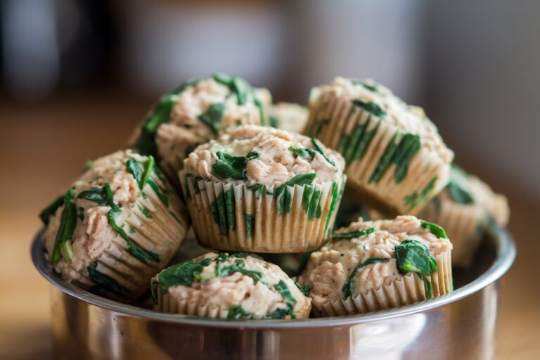Chicken & Spinach Muffins: A Nutritious, Savory Snack Your Dog Will Go Crazy For