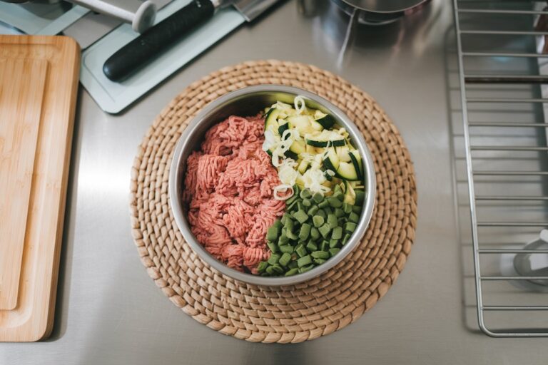 Pork and Zucchini Mix – A Simple, Nutritious Meal for Your Pup