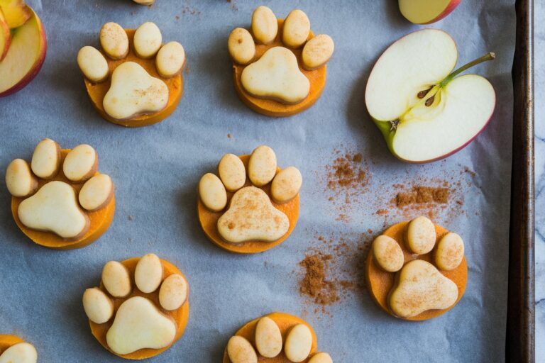 Pumpkin & Apple Nibbles: A Festive Treat for Your Fall-Loving Pup