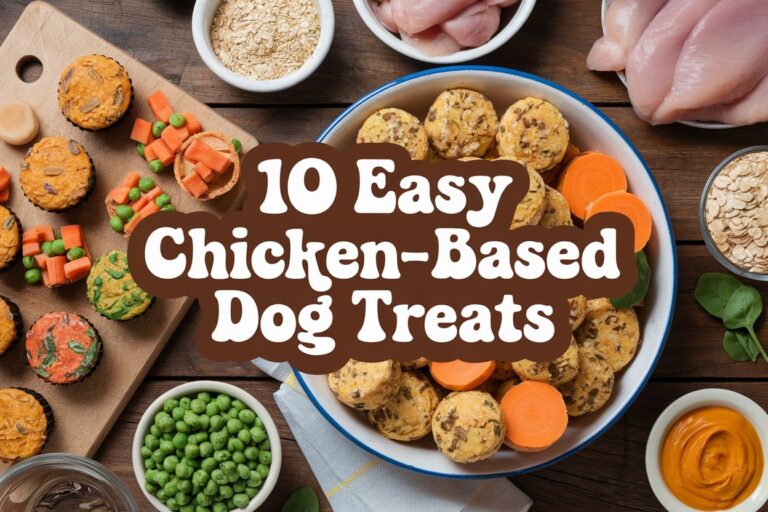10 Easy and Nutritious Chicken-Based Dog Treats You Can Make at Home