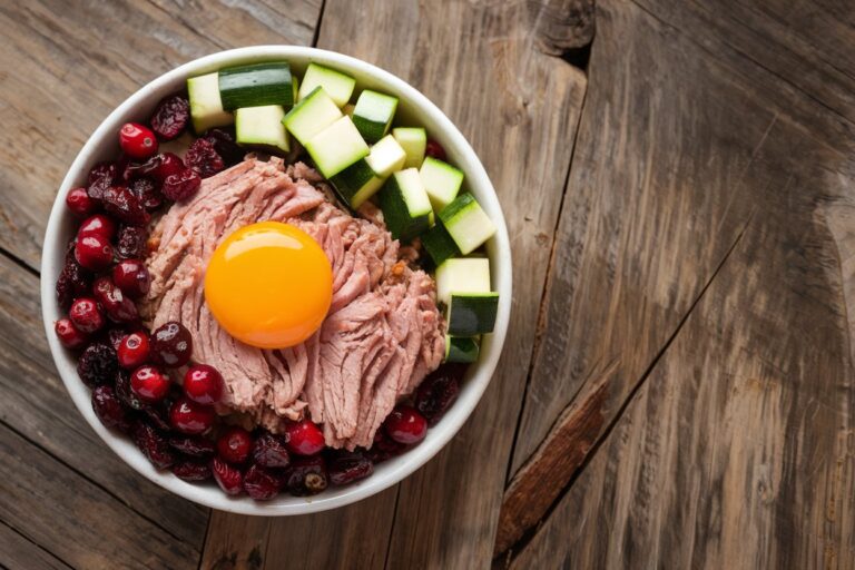 Duck and Cranberry Bowl – A Gourmet Power Meal for Your Pup