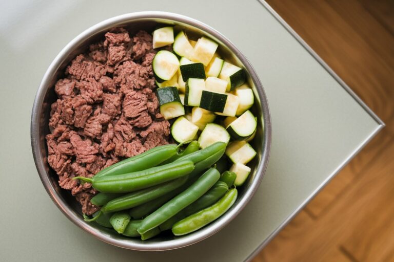 Beef and Green Bean Mix – A Simple, Nutritious Meal for Your Pup