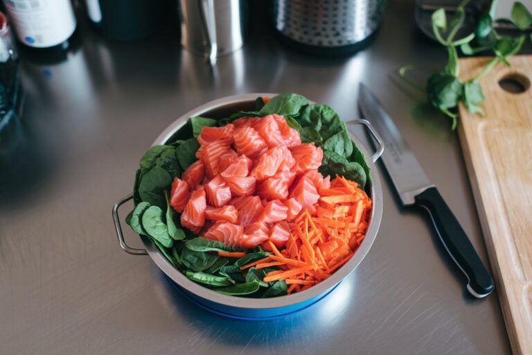 Salmon and Spinach Feast – A Nutrient-Packed Meal for Your Pup