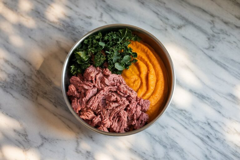 Lamb and Pumpkin Bowl – A Cozy Meal for Your Canine Companion