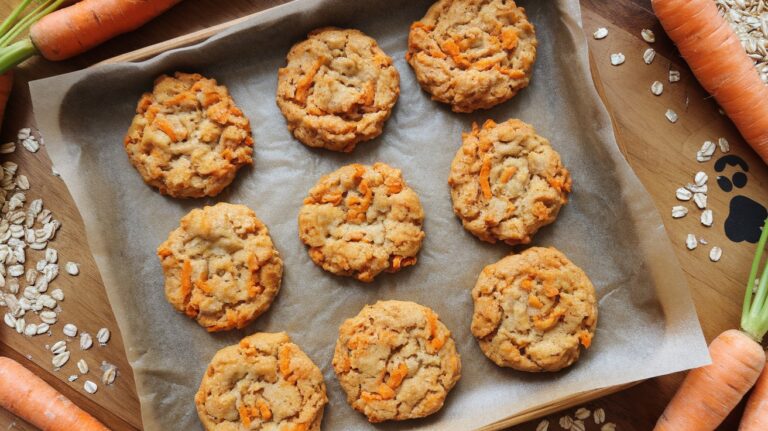 Carrot and Oat Cookies for Dogs: A Healthy Treat