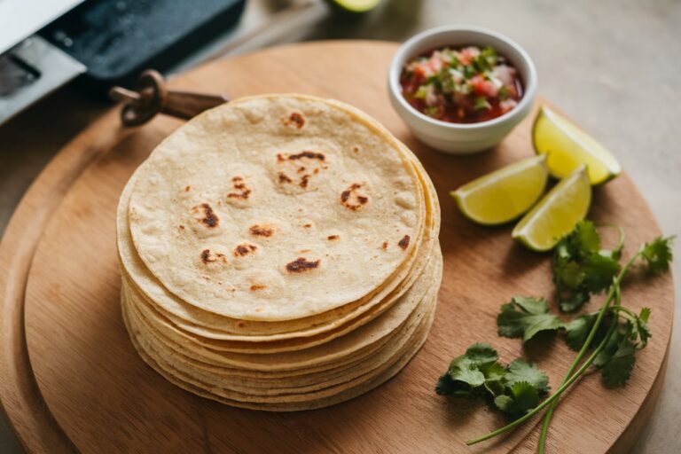 The Perfect Homemade 3-Ingredient Tortillas (So Easy!)