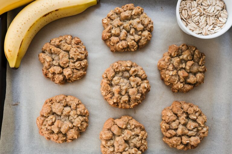 4-Ingredient Banana Oatmeal Cookies: The Sweet and Simple Treat Your Pup Deserves