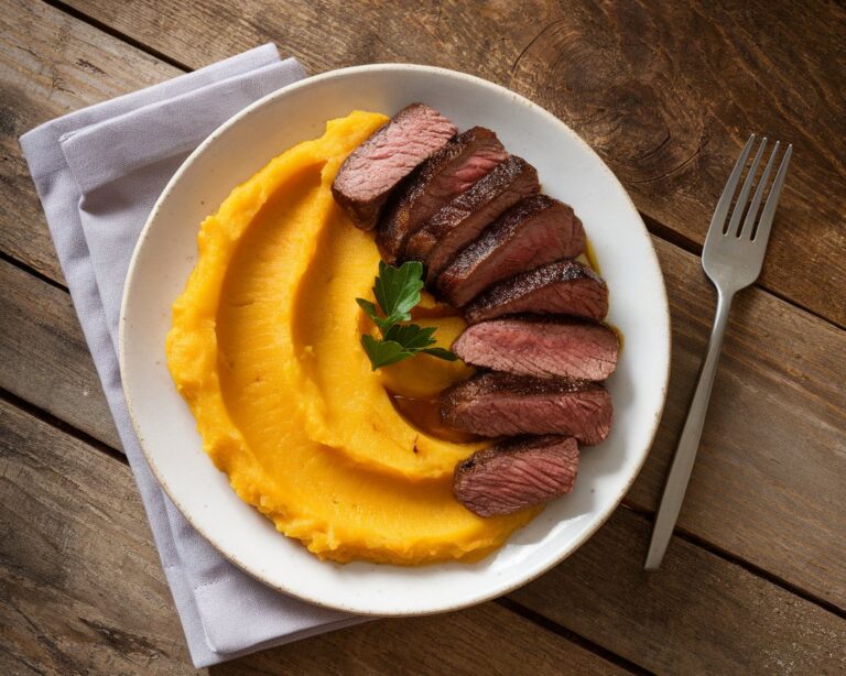 Chopped Beef Steak & Butternut Squash: A Comfort Food for Cats and Dogs