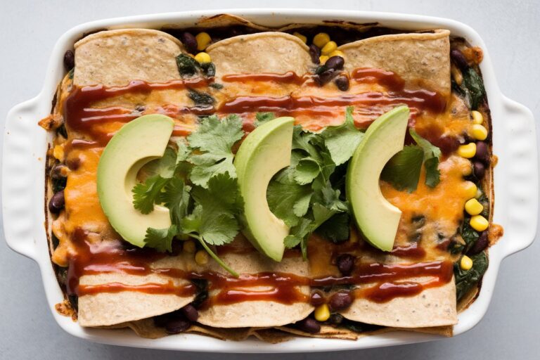 The Best Vegan Enchilada Casserole You’ll Ever Make
