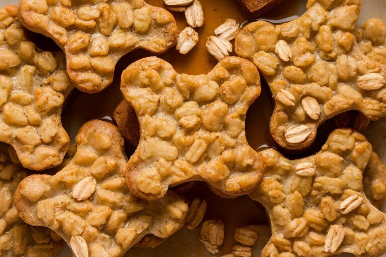 4-Ingredient Beef Broth and Oat Biscuits: A Hearty Treat for Your Meat-Loving Pup