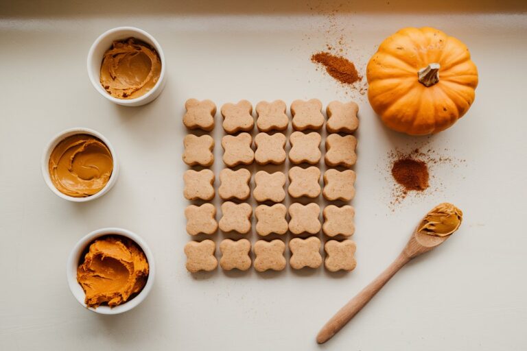 The Easiest 2-Ingredient Dog Treats: Peanut Butter & Pumpkin