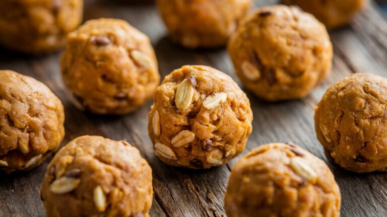 Peanut Butter & Pumpkin Energy Balls You Can Make Under 15 Minutes
