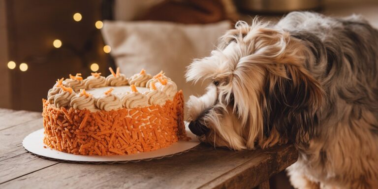 Easy-Peasy Dog Cake with Carrots