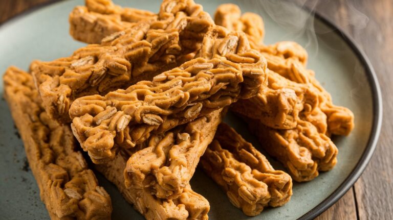 Peanut Butter & Pumpkin Chewy Sticks: The Perfect Easy Dental Dog Treat