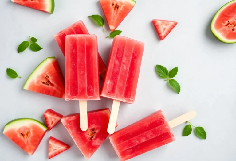 Watermelon Popsicles For Dogs