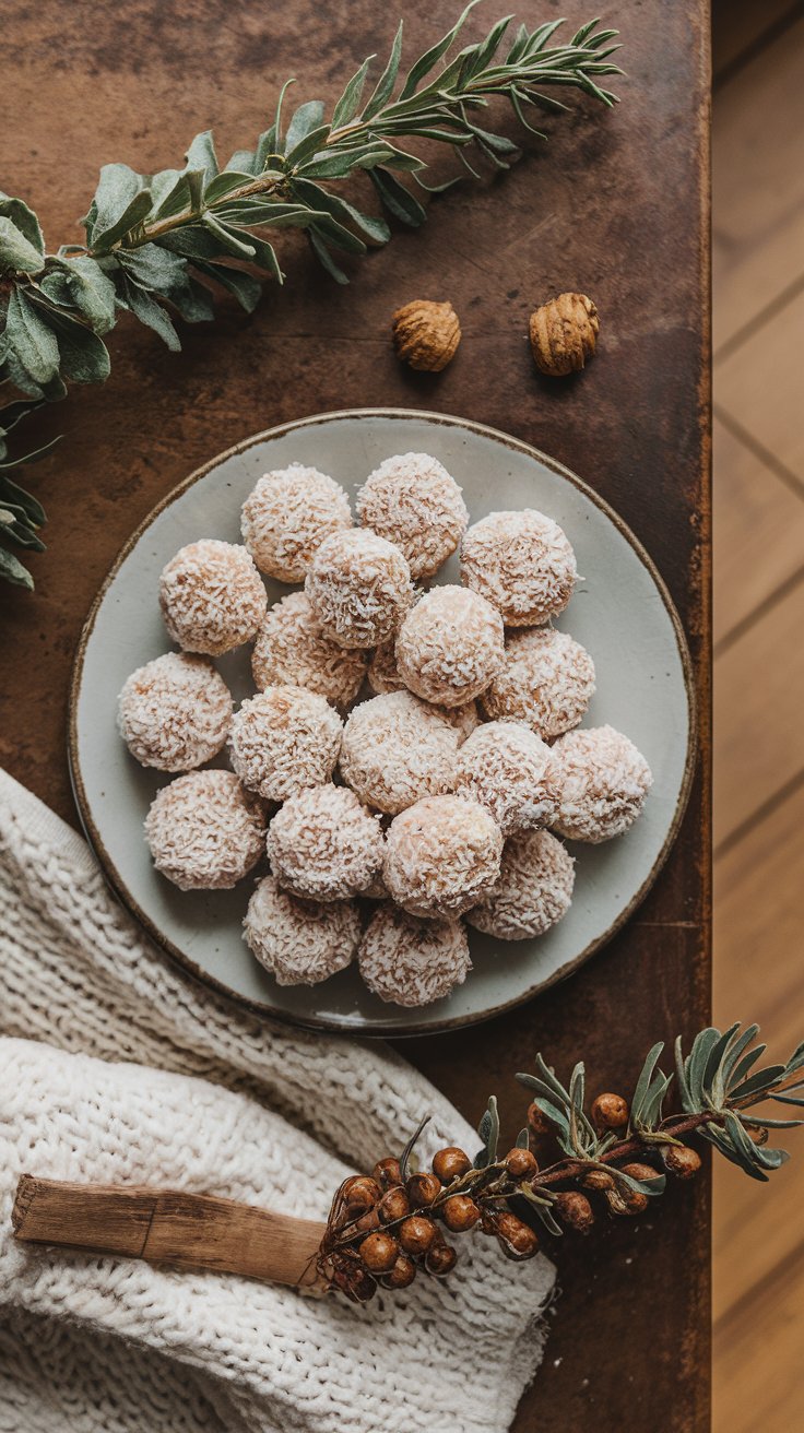 Pumpkin Coconut Snowballs: No-Bake Dog Treats for a Healthy Snack