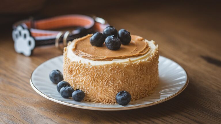 The Easiest 3-Ingredient Fruit Cake for Dogs