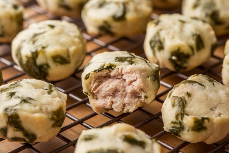 Turkey & Spinach Dog Treats (Healthy Snacks for Good Pups)