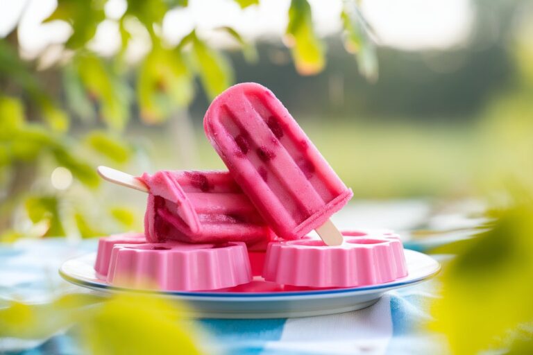 Raspberry Popsicles for Dogs: The Summer Treat They Deserve