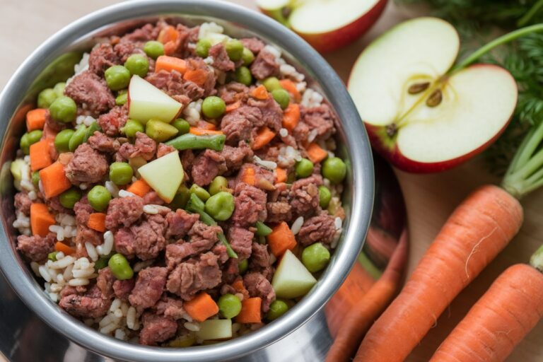 Beef, Apple & Veggie Dog Food: The Tail-Wagging Power Bowl Your Pup Will Beg For
