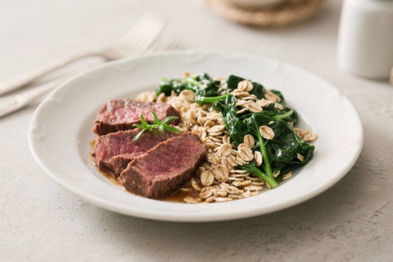 Beef, Oats & Spinach – Nutritious Dog Dinner