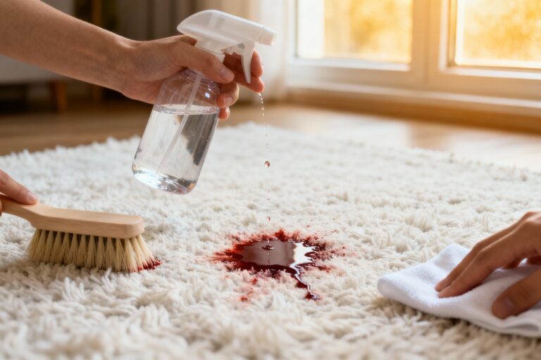 The Best Way To Remove Blood Stains From Carpet—no Harsh Chemicals