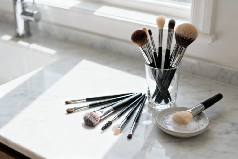 How To Clean Makeup Brushes Fast (and Make Them Last Longer)