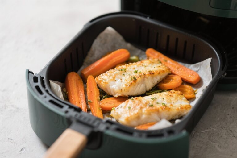 Air Fryer Dog Food Made With White Fish and Carrots – Simple, Fresh, and Gentle on Tummies