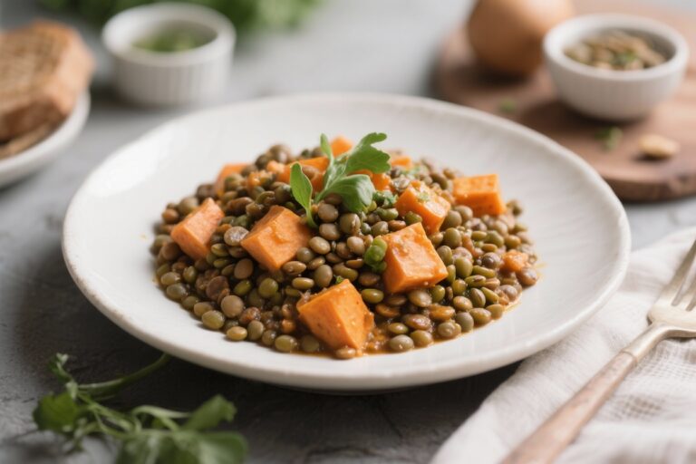 Homemade Dog Food With Lentils and Sweet Potato (Plant-Forward Option) – Simple, Nourishing, and Budget-Friendly