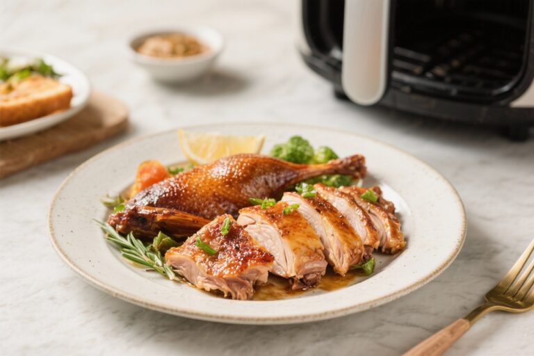 Air Fryer Dog Food Using Duck for Dogs With Allergies – Simple, Fresh, and Gentle on Tummies