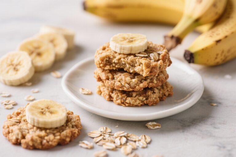 Banana Oat Dog Treats – Soft, Simple, and Naturally Sweet