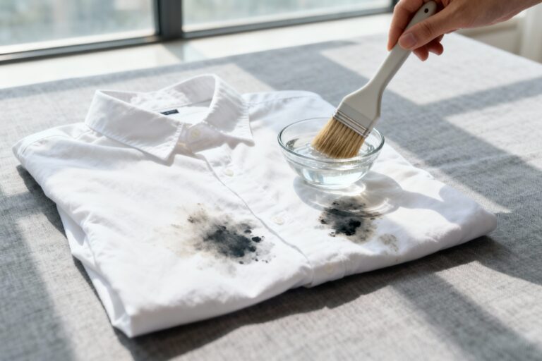5 Tips To Remove Dark Stains From White Clothes