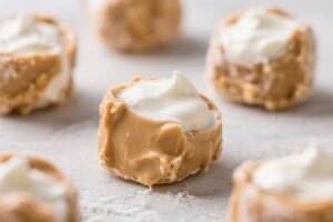 Peanut Butter & Greek Yogurt Frozen Dog Treat Bites - Easy, Cool, and Pup-Approved