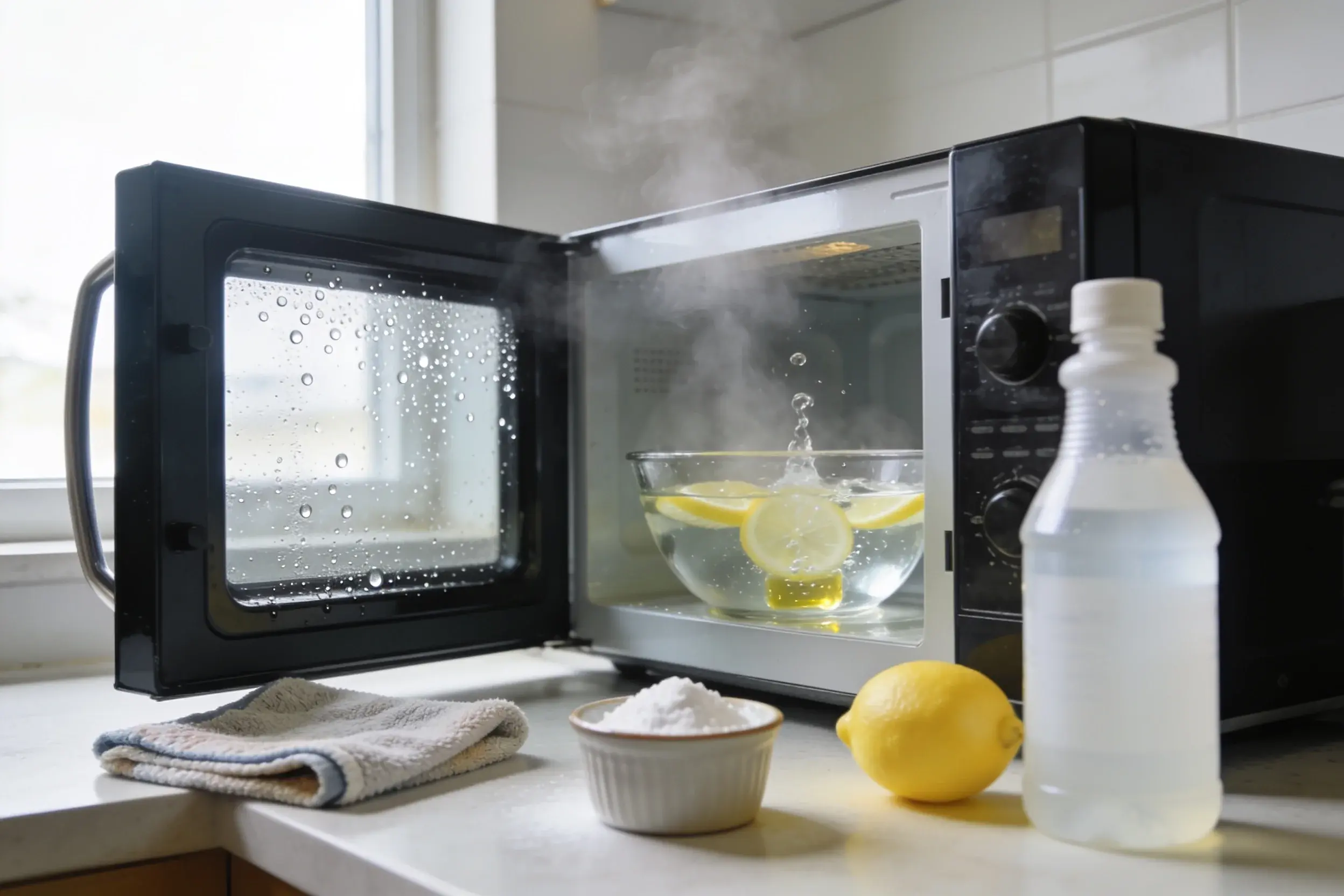 How To Clean A Microwave With Simple Household Ingredients