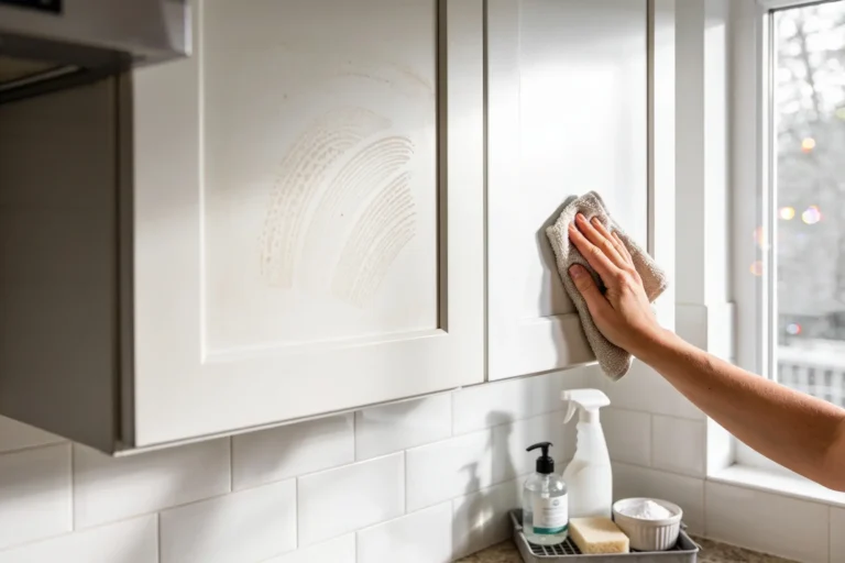 How To Clean Kitchen Cabinets Covered In Grease