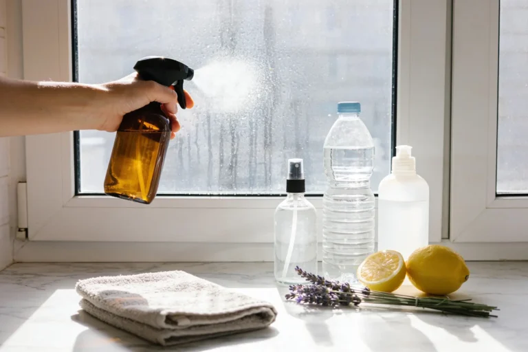 DIY Glass Cleaner For Streak-Free Windows And Mirrors