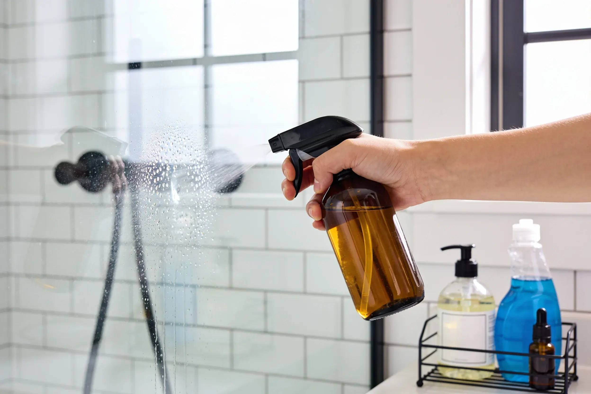 DIY Shower Cleaner That Makes Cleaning Effortless