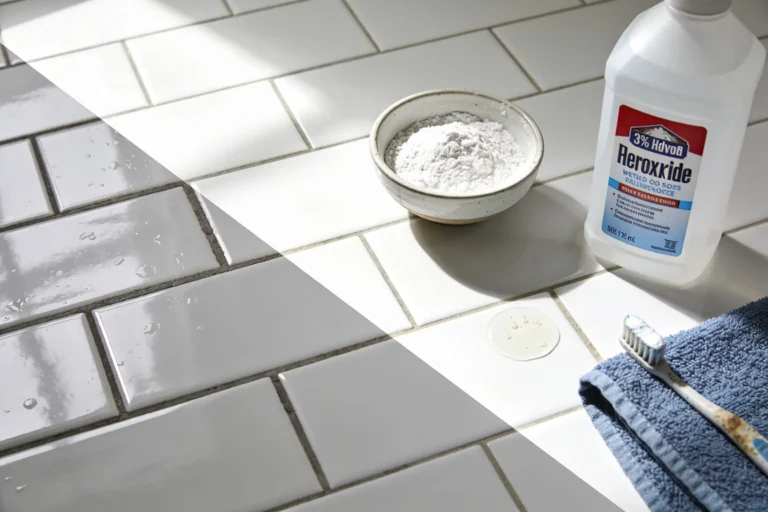 How To Make A DIY Grout Cleaner For Sparkling Tile Floors