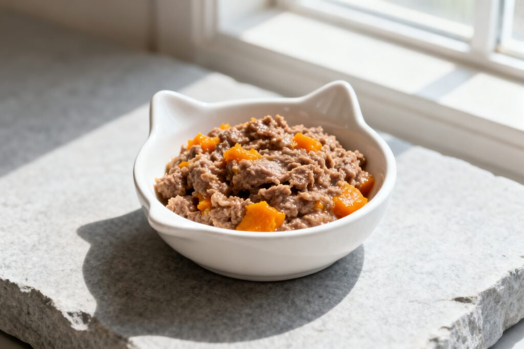 Beef Mash For Cats (Easy, Gentle on Tummies)