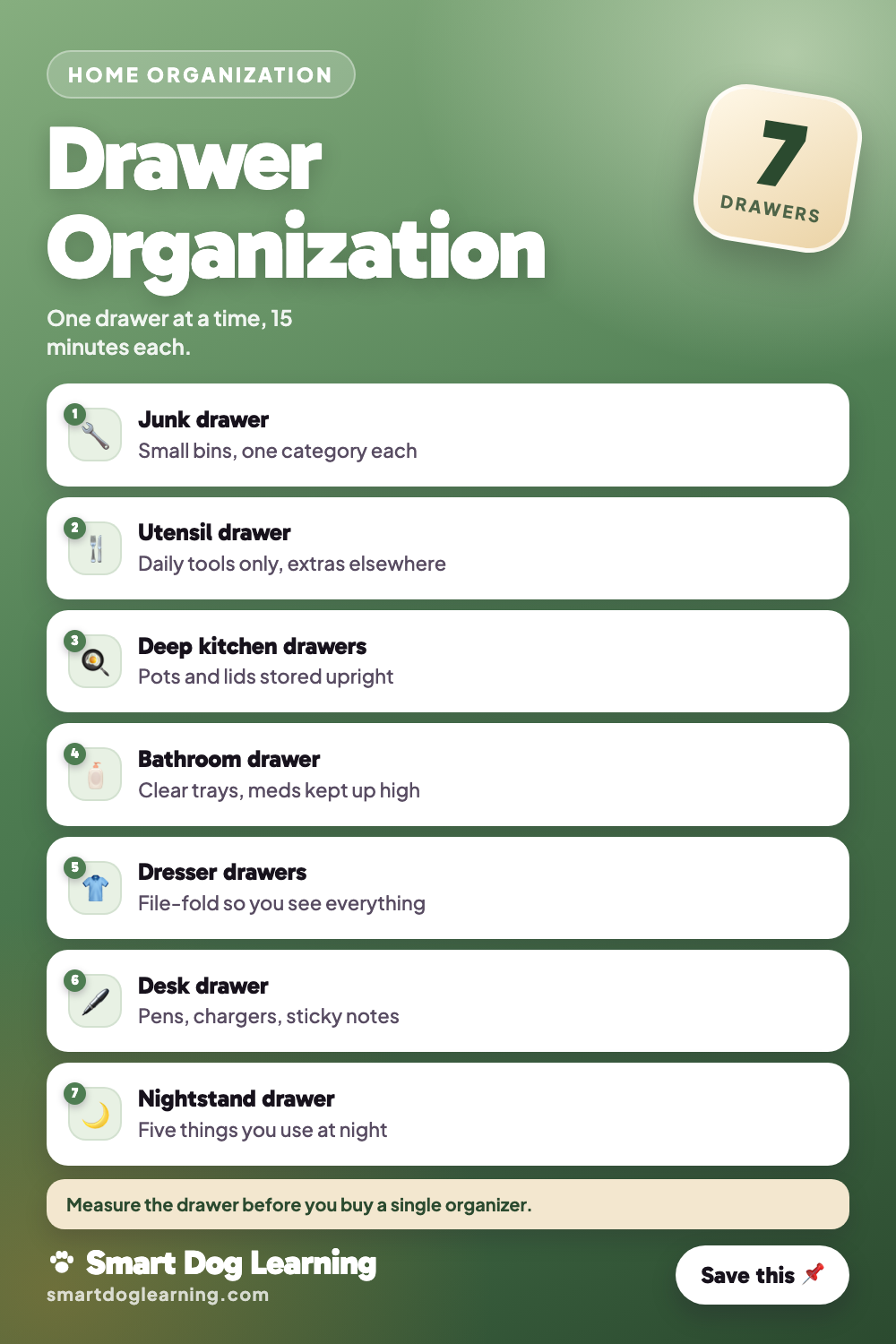Drawer Organization Ideas for the Junk Drawer and Beyond