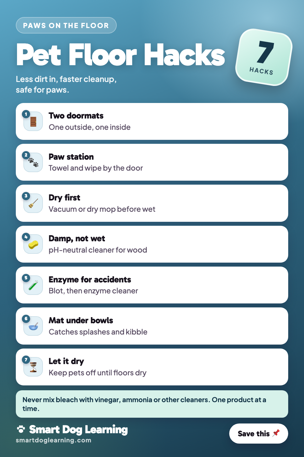 Floor Cleaning Hacks for Homes With Pets