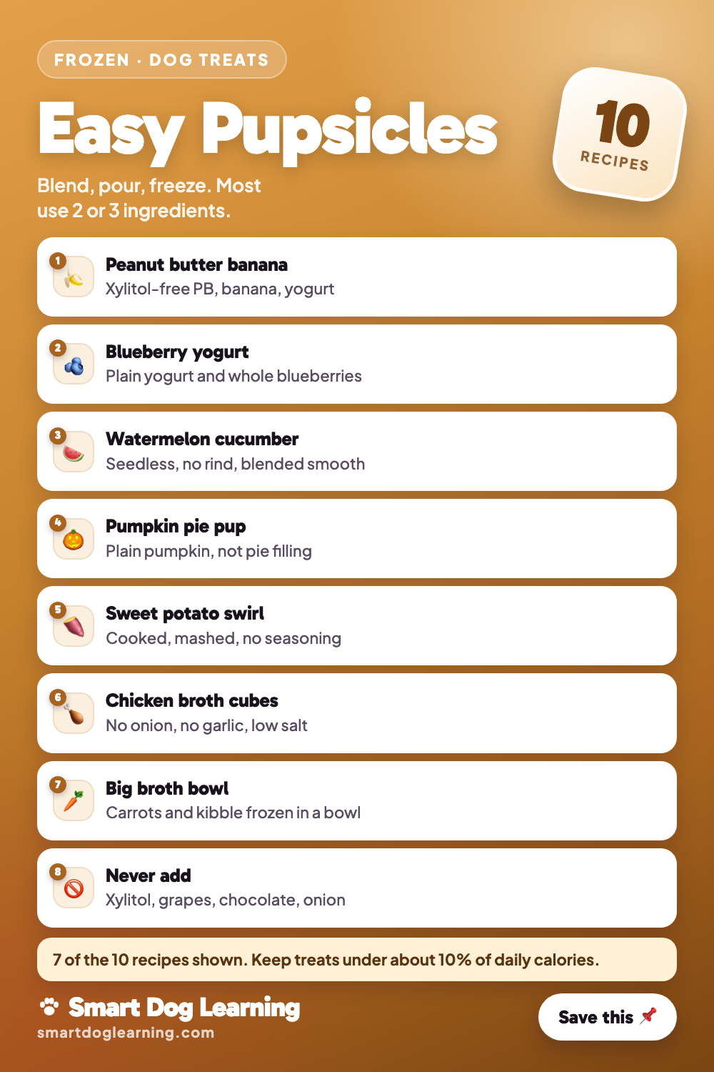 Pupsicles: 10 Frozen Dog Treat Recipes
